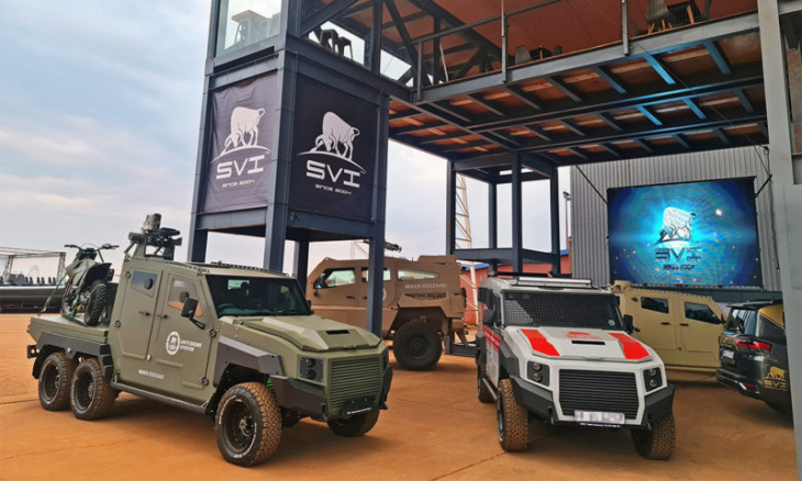 see the svi max 3 variant bakkie at the aad2022 show in pretoria