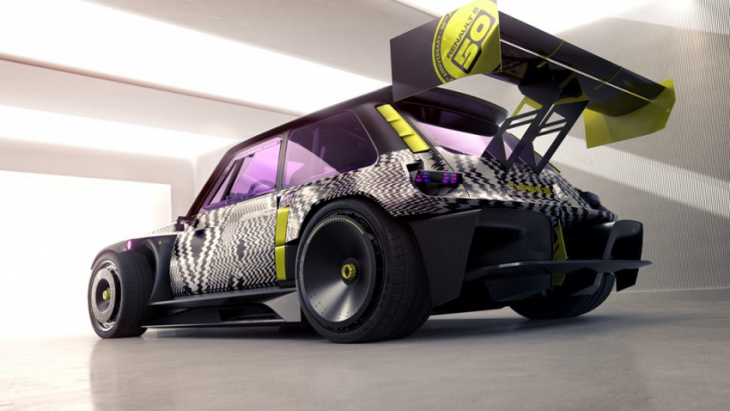 renault’s r5 turbo 3e is an extreme electric drift car