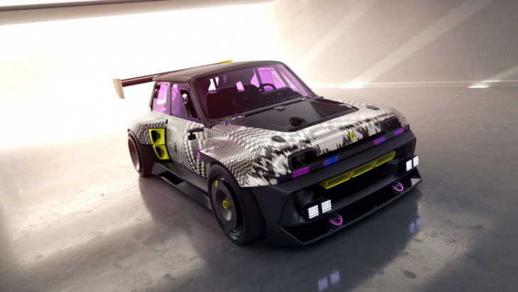 renault 5 turbo 3e is a 380ps electric drift car