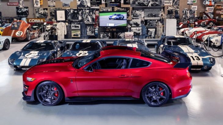 win this rapid red 760 hp shelby mustang gt500 with 25-percent more entries