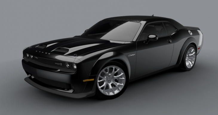 dodge challenger black ghost; sixth last call model announced