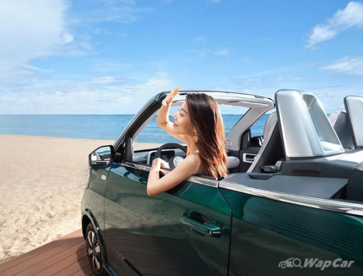 prices equal to x50 in china, but this tiny wuling mini ev convertible is sold out before launch