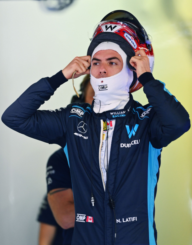williams f1 has options after declaring nicholas latifi is out after 2022