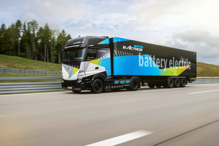 amazon, mercedes-benz eactros longhaul electric truck is a ‘holistic transport solution’