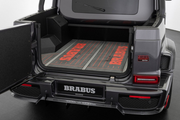 brabus builds a mercedes-benz g-class pickup packing 888 hp
