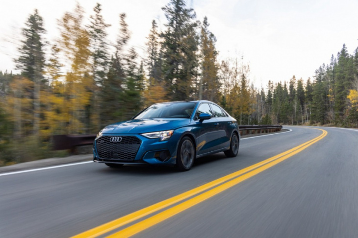 the 2023 audi a3 has 3 advantages over the new acura integra