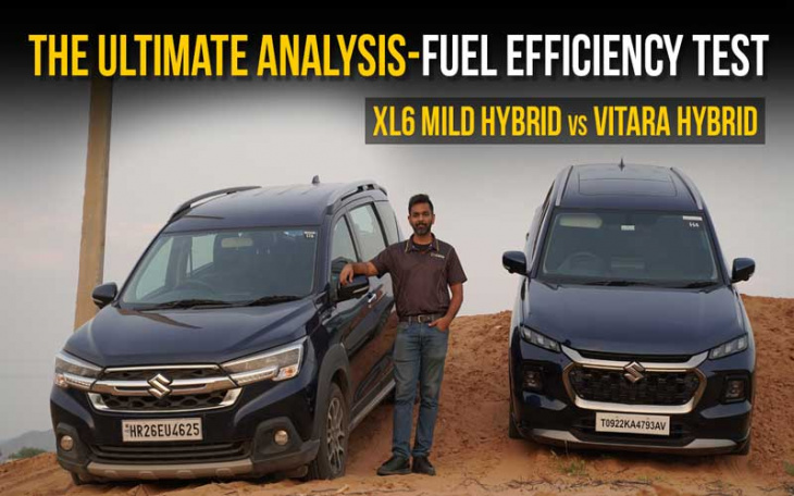 grand vitara hybrid vs mild hybrid xl6 fuel efficiency test | book vitara hybrid or mild hybrid?