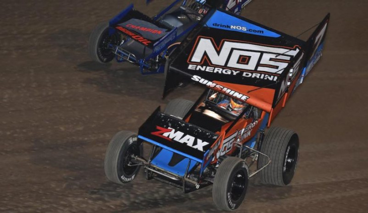 courtney ends all star drought at eldora