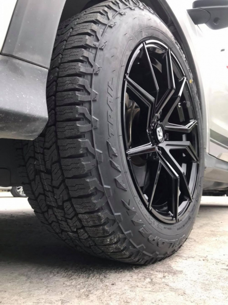 the falken a/t trail is a modern all-terrain tyre built specifically for suvs