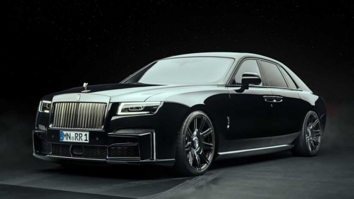 rolls-royce ghost black badge by spofec makes 706 hp, gets new face