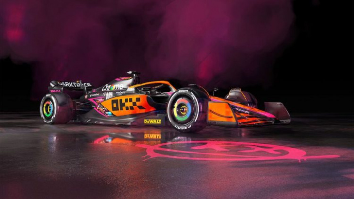 mclaren reveals revised f1 livery for singapore and japan