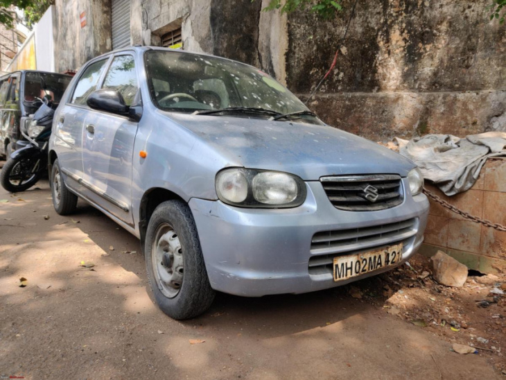 my experience bringing a 2002 maruti alto 1.1 spin back to former glory