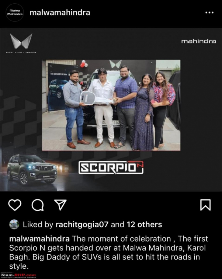 taking delivery of my mahindra scorpio-n: road trips already planned