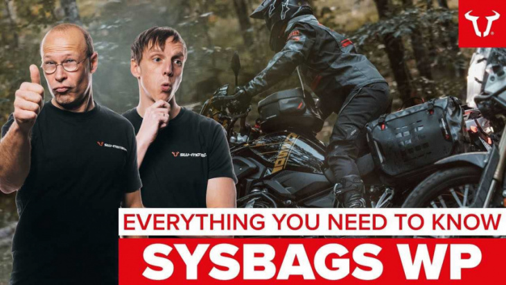 sw-motech introduces sysbag wp waterproof side bags in time for fall
