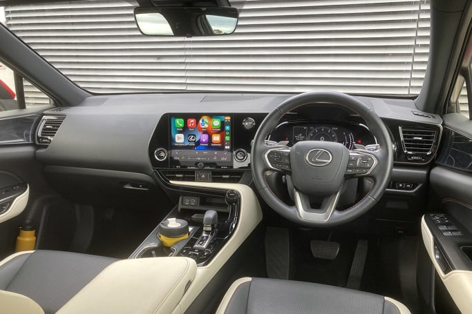 android, lexus nx 250 2023 review