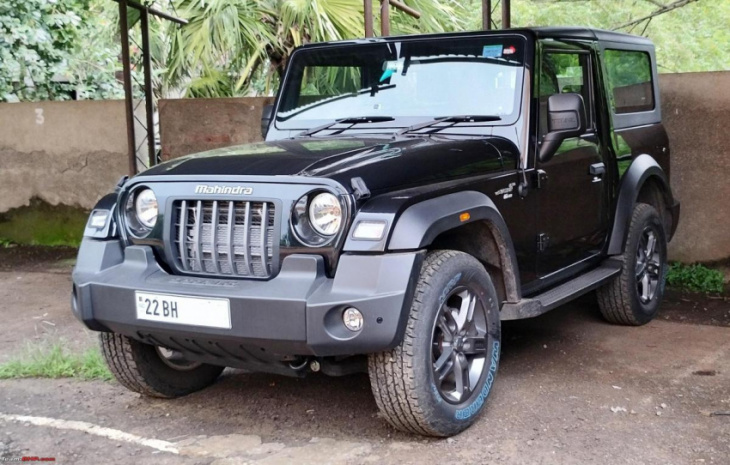 amazon, android, my 2022 mahindra thar petrol: delivery, accessories & 1st impressions