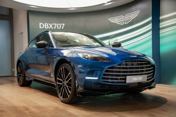 aston martin launches the dbx707 in singapore