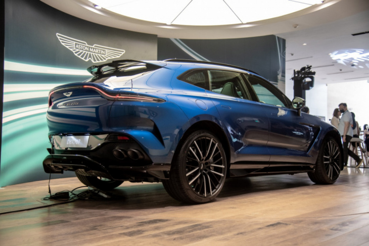 aston martin launches the dbx707 in singapore