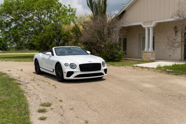 the bentley continental gtc speed warps time