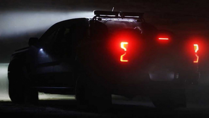 2023 ford ranger raptor rally version teased, debuts tomorrow