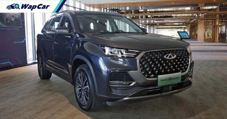 chery tiggo 8 pro phev makes first asean appearance in malaysia, will rival haval h6