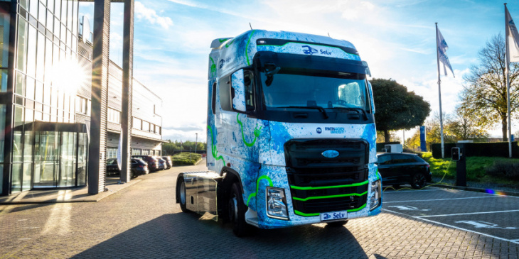 android, university of aachen presents electric truck with fc range extender