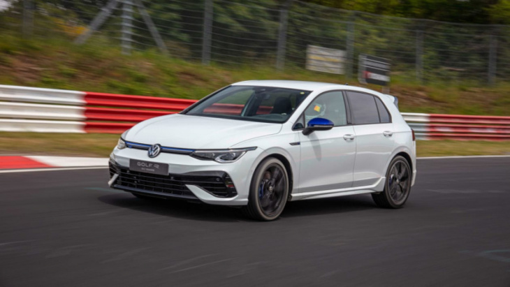 volkswagen golf r 20 years – uk pricing confirmed at £48,095