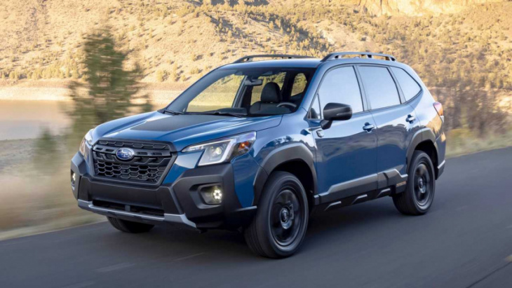 2023 subaru forester starts at $27,620, all trims cost $1,300 more