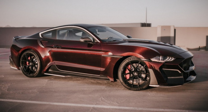 you can buy a new mustang with 100% naked carbon fiber body