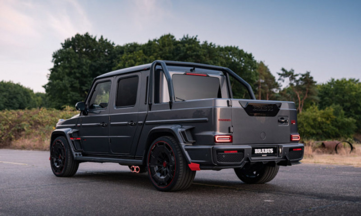 662 kw in a bakkie? this is the brabus p 900 rocket edition
