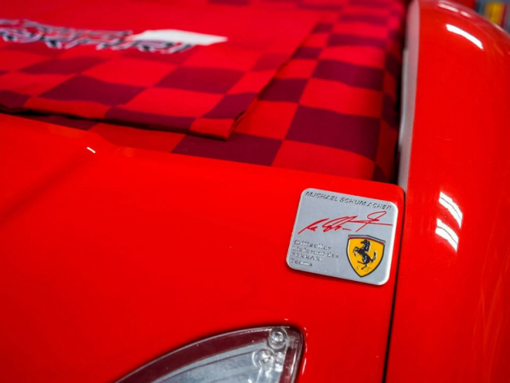 someone paid $5,000 for this ferrari race car bed at auction