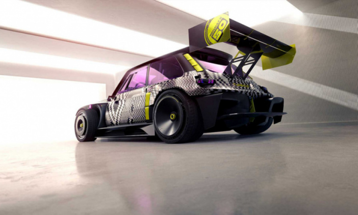 the wild renault r5 turbo 3e is retro and cyberpunk at the same time 