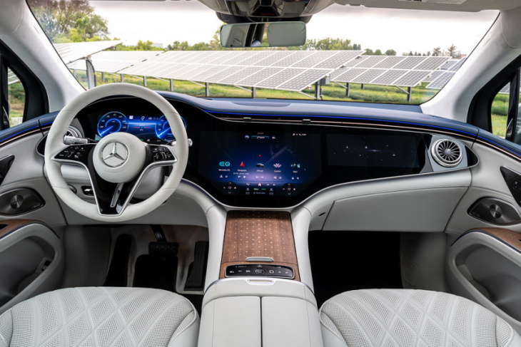 mercedes launching its luxury eqs electric as an suv