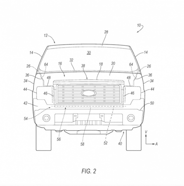 ford patented an external airbag system