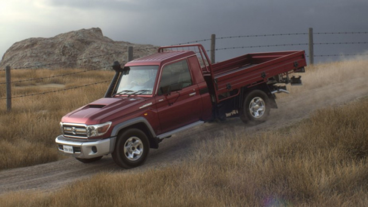 the 2022 toyota land cruiser 70 series refuses to change