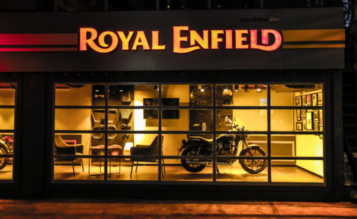 royal enfield expands into heart of bangkok