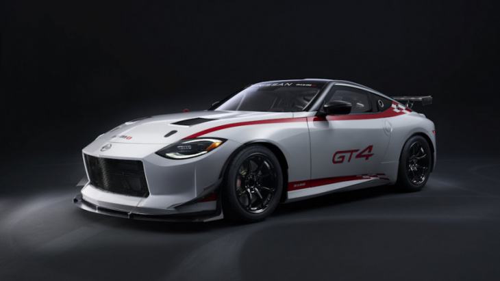 nissan unveils 2023 z gt4 race car