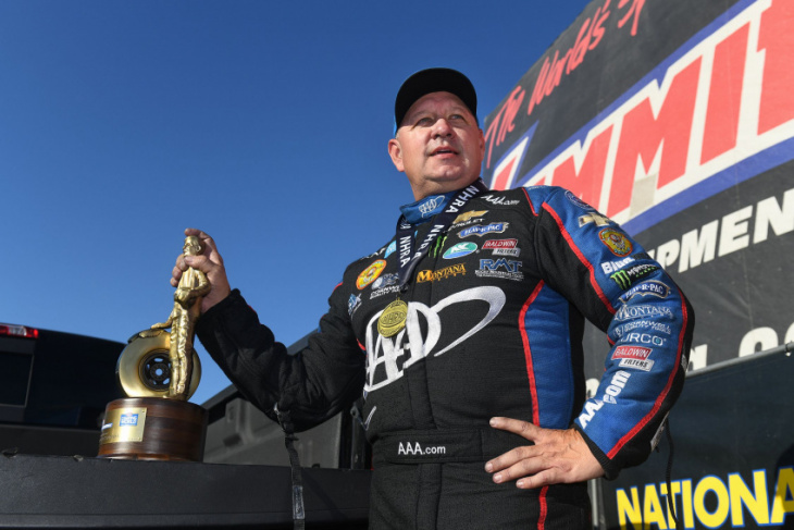 nhra midwest nationals results, updated points; past champions dominate the win column