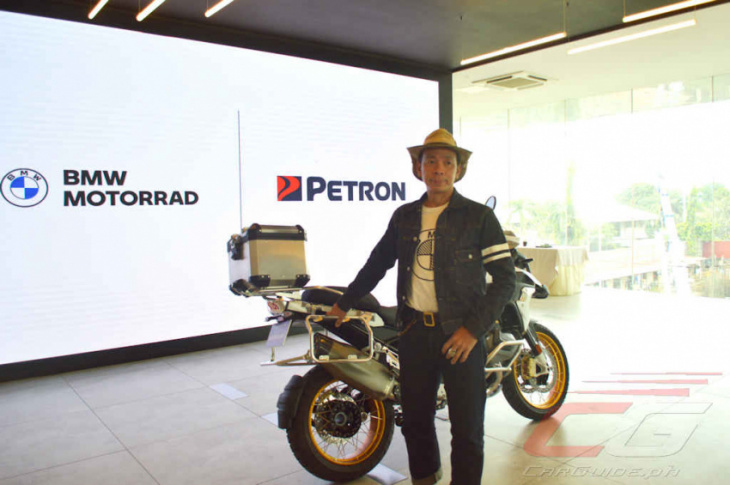 kuya kim atienza enters into partnership with bmw motorrad and petron