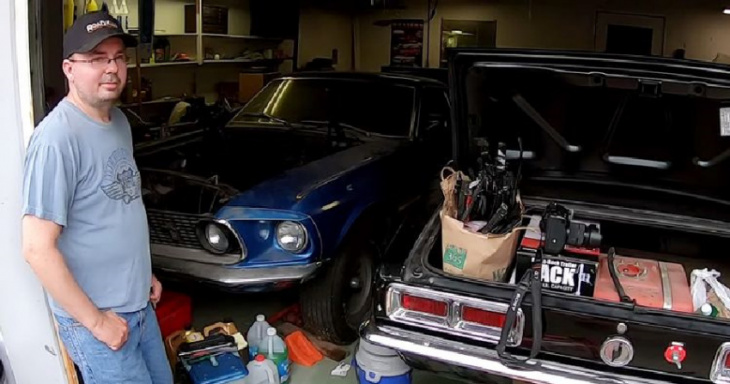 rare 1969 ford mustang mach i discovered in barn