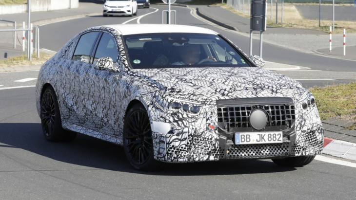 2023 mercedes e-class spotted testing in estate form