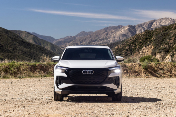 review: 2023 audi q4 e-tron suv and sportback go for practicality more than punch