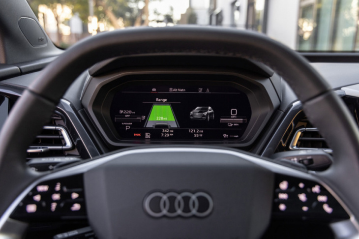 review: 2023 audi q4 e-tron suv and sportback go for practicality more than punch