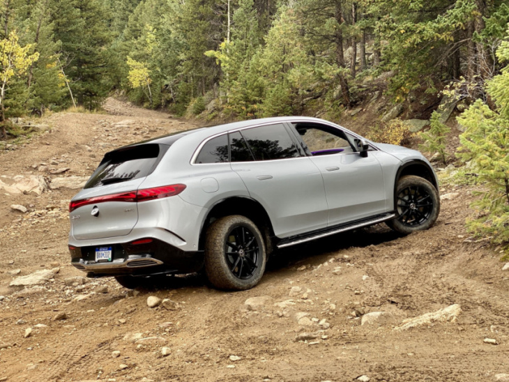 review: 2023 mercedes-benz eqs suv comforts the budding three-row electric class