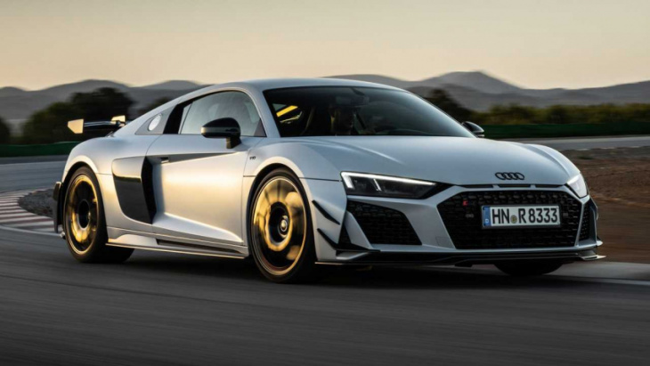 audi r8 v10 gt rwd revealed as the supercar’s swan song