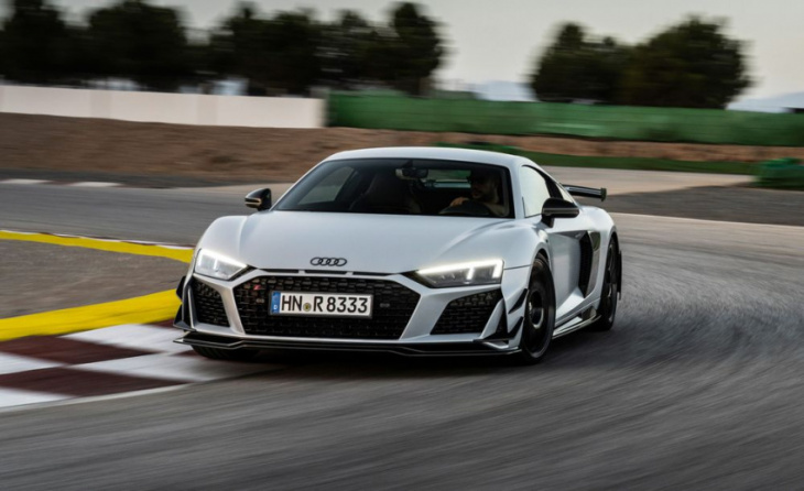2023 audi r8 gt rwd has more horsepower, more ways to spin the tires