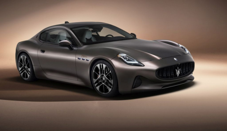 maserati unveils new granturismo, its first fully-electric model