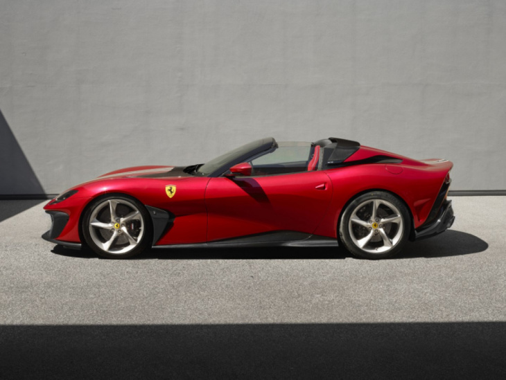 ferrari unveils the one-off sp51 based on the 812 gts