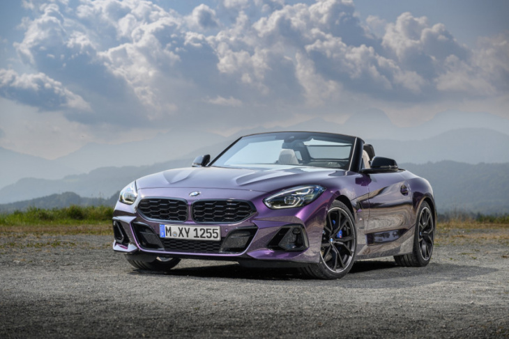 2023 bmw z4 gets new grille, new colours, new wheels