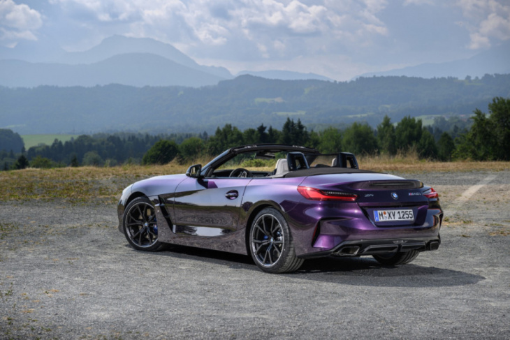 2023 bmw z4 gets new grille, new colours, new wheels